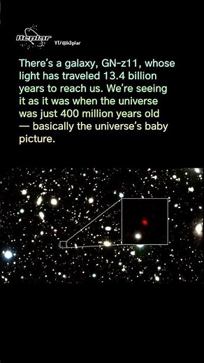 🌌 GN-z11: The Most Distant Galaxy Ever Seen