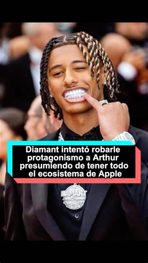 Diamant intentó robarle protagonismo a Arthur presumiendo de tener todo el ecosistema de Appl