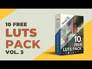 10 Free LUTs Pack Vol. 3 For Creative Color Grading