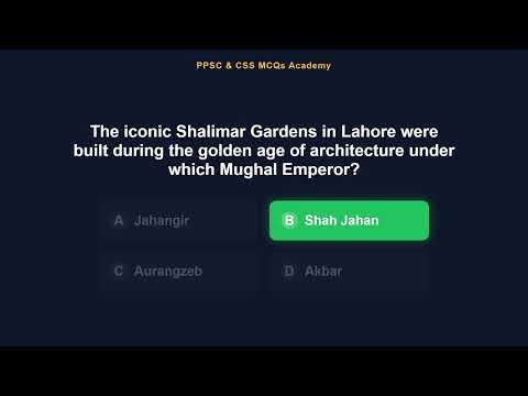 PPSC & CSS Past Papers Most Repeated MCQs | Part 2 | General Knowledge Test Prepration