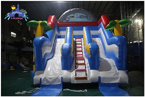 [Hot Item] Inflatable Slide for Swimming Pool Inflatable Water Slide for Frame Swimming Pool for Children