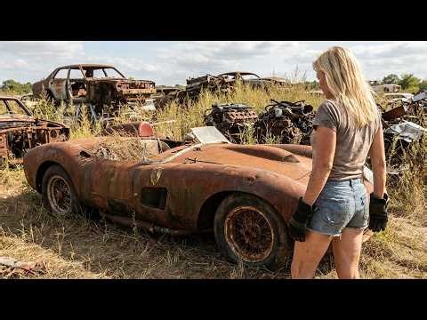 Found a $35,000,000 Ferrari 335 S Spider Scaglietti! | Full ASMR Car Restoration