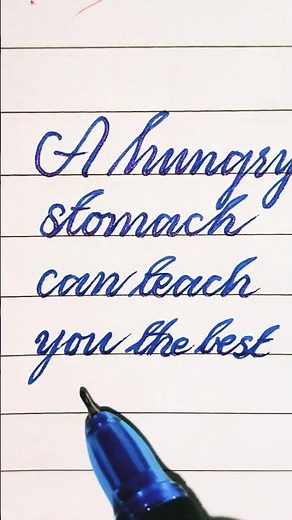 Simple sentences for cursive writing/ cursive writing/cursive writing tutorial abcd/ @CursiveWriter⁩