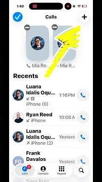 How to add contacts to your favorites list | Tips for #iPhone (4)