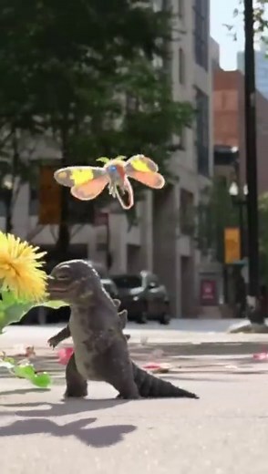 Baby Godzilla and Mothra Animation - Charming Tales of Little Monsters