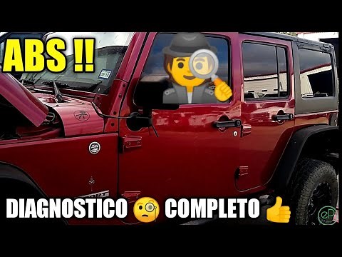 Jeep Wrangler falla de ABS luz encendida C1035 C2116