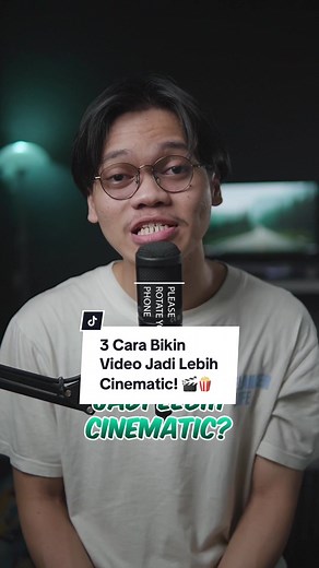 3 Cara Bikin Video Jadi Lebih Cinematic! 🎬🍿