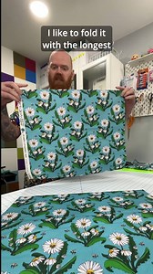 What the heck is a "Fat Quarter", here's a quick explination and a demo on how I like to fold mine for storage on my shelf. #fatquarter #quilting #pushingupdaisies #independentfabricdesigner | Rose City Originals