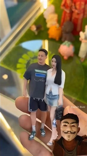 China's Amazing 3D Photo Machine #shortsvideo