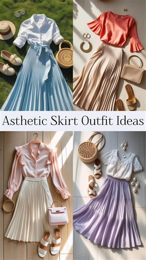 Discover ultimate pleated skirt outfits for polished, elegant look that's perfect for any occasion