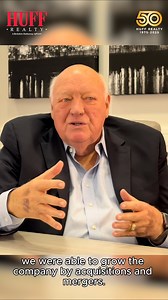 Huff Realty's legacy was built by bringing together the best minds, teams, and ideas in the region. 🤝 Through mergers and shared vision, Jim Huff created more than a company — he built a movement in real estate. 🎥 Watch the video to see the heart behind the brand. Discover our story at huff.com—click on "HUFF 50". #HUFF50 #RealEstateJourney #WhoYoureWithMatters #BuiltOnPeople #HuffRealty #RealEstateSuccess #LegacyLeadership | HUFF Realty