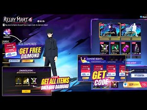 RELAY MART EVENT SPIN FREE FIRE, RELAY MART COUPON CODE FF, FF NEW EVENT, FREE FIRE NEW EVENT TODAY