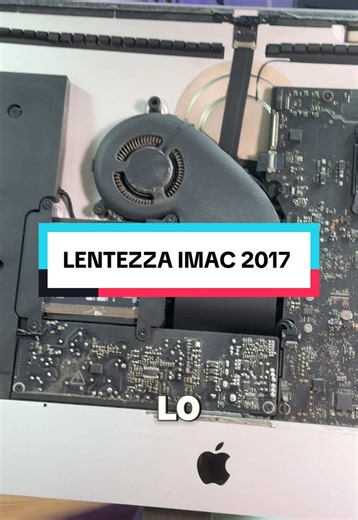 iMac 2017 lentissimo? Il problema è quasi sempre l’hard disk meccanico 😅 Qui lo abbiamo sostituito con un SSD super veloce e il Mac è tornato a volare ⚡ Se il tuo iMac ci mette una vita per accendersi… scrivici. #imac #ssd #macos