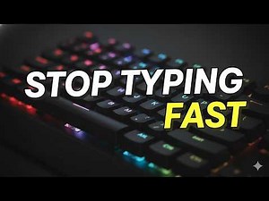 Typing Faster Is Actually Slowing You Down 🤯⚡ | 200 WPM CHALLENGE DAY 37