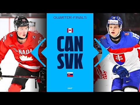 Highlights: Quarter-finals: Canada vs Slovakia | 2026 #WorldJuniors