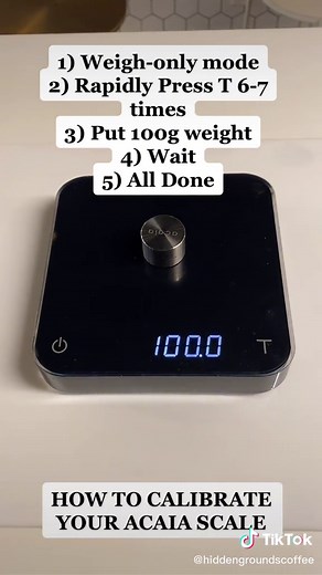 How to Calibrate Your Acaia Scale - Step-by-Step Guide