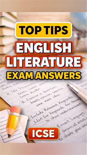 Score More in ICSE English 📈 | Smart Answer Writing Tips ✨#icse #emglish #literature #examtips #tips