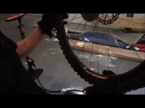 Presta to Schrader Valve Conversion. (weird to regular). New Mountain Bike Tubes.