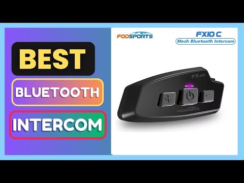 Best Fodsports FX10C Mesh Motorcycle Bluetooth Mesh Intercom