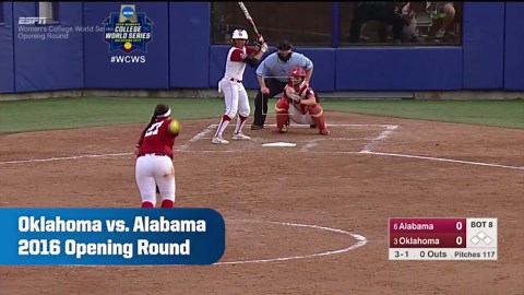 Nothing but Women's College World Series walk-offs