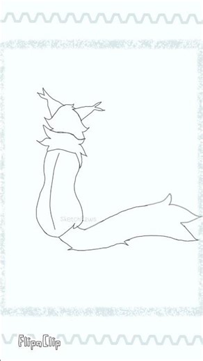 Animation test! #animation #buttercup #warriorcats #catanimation #shorts #viral