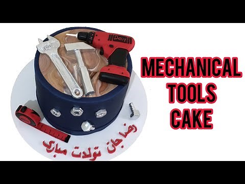 HOW TO CAKE A TOOLBOX FOR FATHER'S DAY | Mechanical Tools Cake Ideas | Edible Tools For Cake