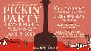 Join us for THE ULTIMATE BLUEGRASS RETREAT! 4 days & nights of picking, playing, singing & celebrating with us, Jerry Douglas, Molly Tuttle, Sierra Hull, Marty Stuart & many more! The Ultimate Bluegrass Retreat! | The Del McCoury Band