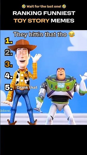 Ranking Funny Toy Story Memes