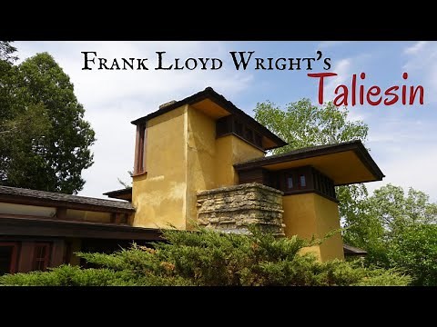 Frank Lloyd Wright's Taliesin - Spring Green, Wisconsin