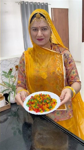 Make Colorful Tutti Frutti at Home 🍉 | Watermelon Rind Recipe | How to Make Tutti Frutti #shorts