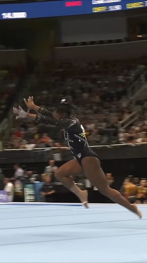 4.8K views · 792 reactions | Simone biles jumps floor exercise in slow motion . . . . . #slowmotiongymnastics #fypシ #gymnasticsinslowmo #viral #gymnastics #zhouyakin #viralvideos #gymnast #reels #usa #USAGym #USAGymnastics #gymgirl #gymmotivation #gym #SimoneBiles | Gymnastics slowmo | Facebook