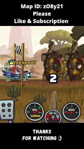 🎧 Is CC-EV The Best Today? 🎧 (The Cannon) - Hill Climb Racing 2 #shorts #hcr2