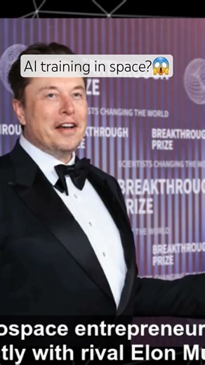 al training in space ? #spacex #jeffbezos #innovation #elonmusk