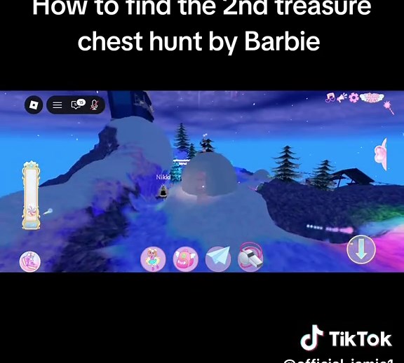 Finding the 2nd Treasure Chest in Barbie's Hunt