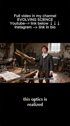 Newton's Telescope: Unlocking Light's True Colors & Space! #shorts