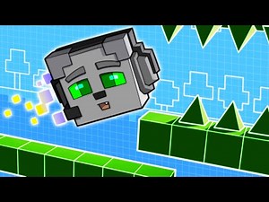 Me Paso Minecraft Pero es GEOMETRY DASH!!