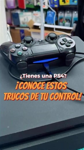 🎮 4 trucos que no sabías de tu control PS4 👇 1️⃣ Mantén el botón PS presionado para apagar el control rápido. 2️⃣ ¿Batería baja? Desactiva la vibración y baja la luz desde configuración. 3️⃣ Si el control se vuelve loco, haz un reinicio con un clip en la parte trasera. 4️⃣ Conéctalo por cable USB para mejorar la respuesta en juegos ⚡ Pequeños ajustes que hacen una gran diferencia 😉 #PS4 #ControlPS4 #PlayStation #GamingChile #Consolas #TrucosPS4 #PlayStationTips #AiTech #TechChile #parati #fyp
