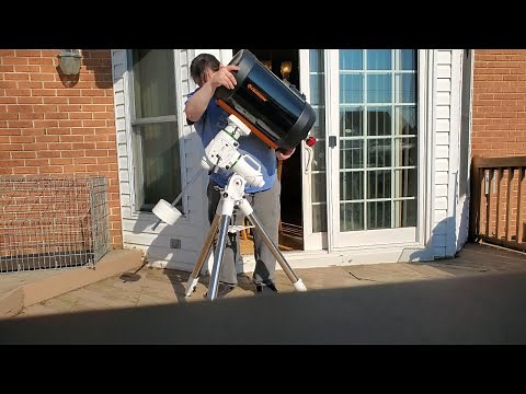 Venus Through a Celestron C11 Telescope