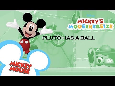 Pluto Has A Ball | Mickey Mousekersize! | The Mickey Mouse Channel