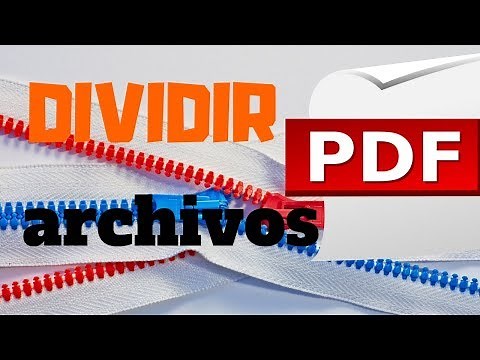 Programa para dividir PDF