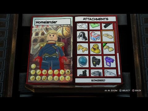 How to make Homelander in Lego Marvel Superheros 2