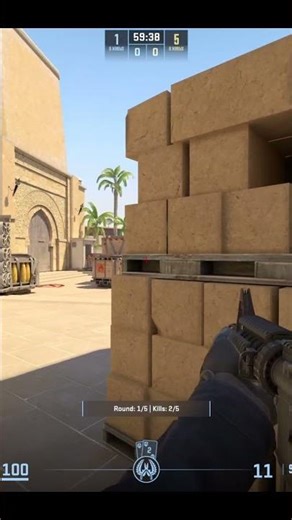 BEST MAP FOR TRAINING #training #cs2 #aim #motivation #DHL #faceit #mirage #ancient #easy #retake