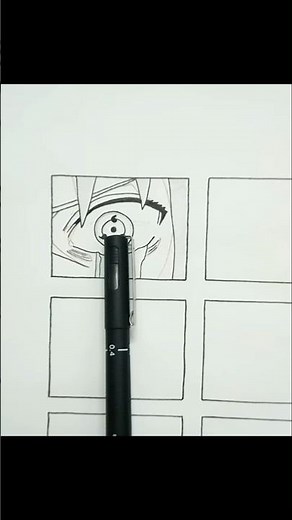 Sasuke eyes drawing from Naruto Shippuden #sasuke #eyes #shortfeed