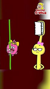 Funny Brush Your Teeth Song | Fighting Germs with Toothbrush | Healthy Habits | Kids Songs #shorts