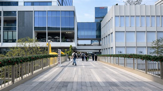 Why do people use this modern bridge in China daily