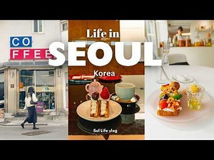 Life in Seoul VLOG | Coffee shops, Pickle cafe, Cosy Home Cooking & Routine Days