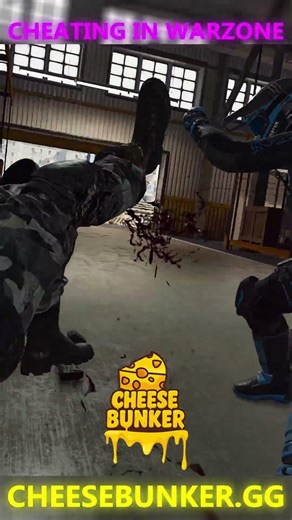 CHEESEBUNKER.GG #shorts #warzone #cheating #esp