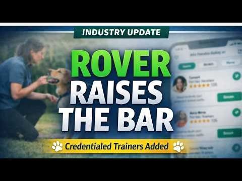 Rover Raises the Bar: Credentialed Dog Trainers Now on the Platform