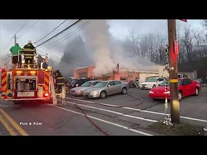 Pre-Arrival: Building Fire - Saint Clair, Pa. - 03/27/2021