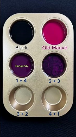 The transformation of colors is truly beautiful. #colormixing #paintmixing #asmrart #relaxing